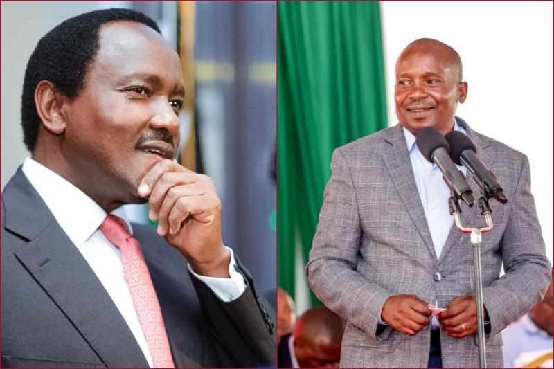 Wiper leader Kalonzo Musyoka denied having sought a meeting with Deputy President Kithure Kindiki.